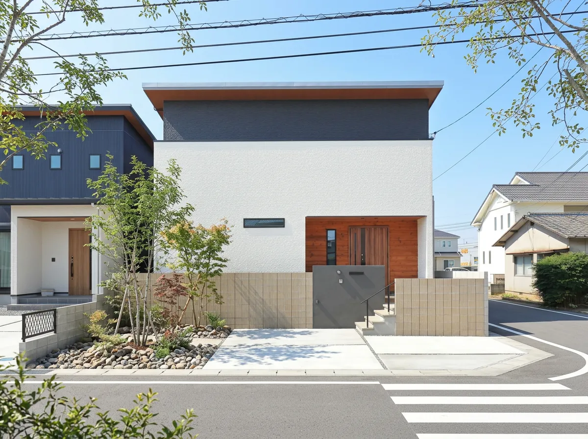 ハンズホームの施工事例｜岡山の注文住宅の外観