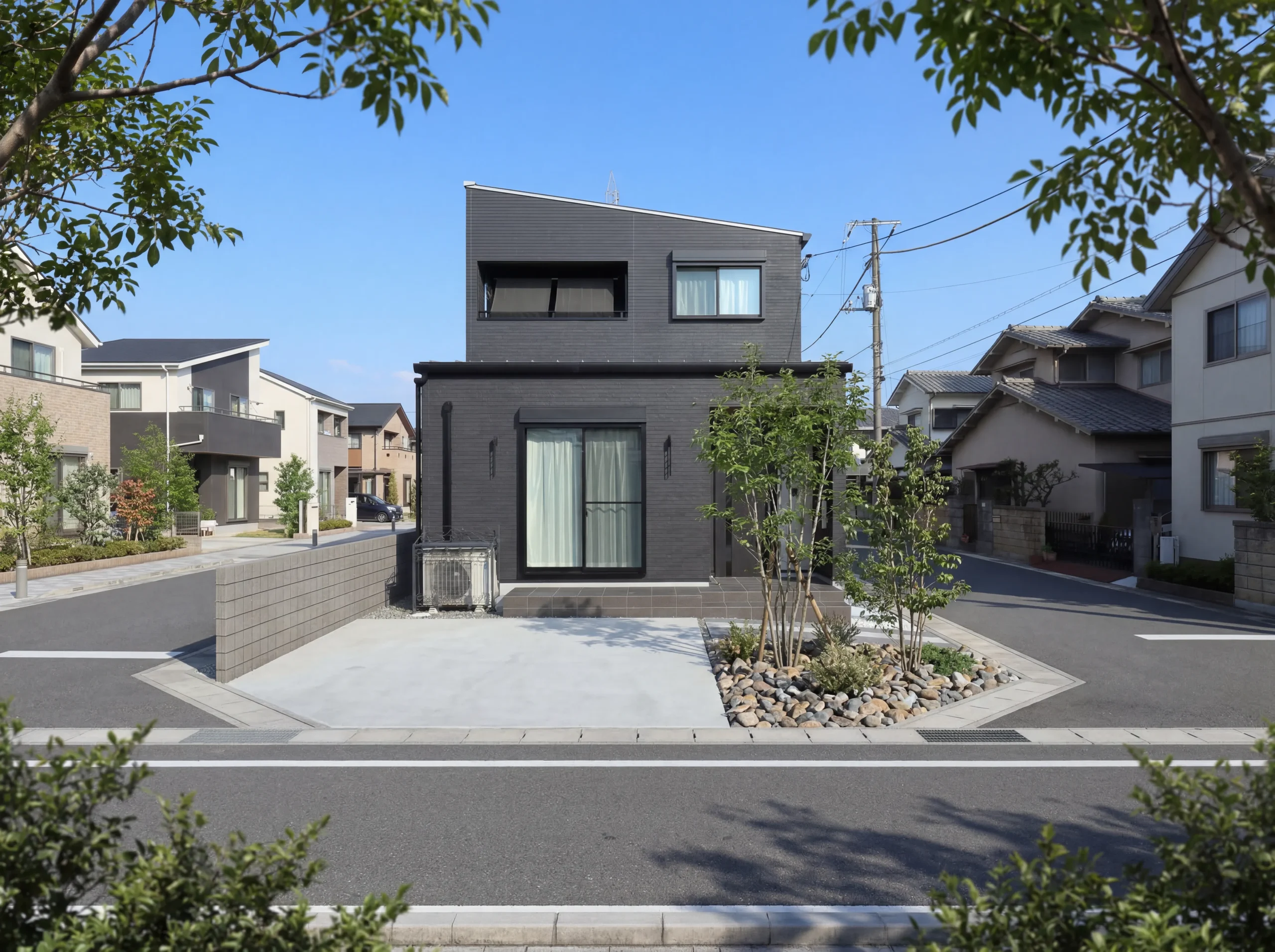 【岡山市北区】　無駄を省き機能性を高めた暮らしやすい、シンプルデザインの家　No.025