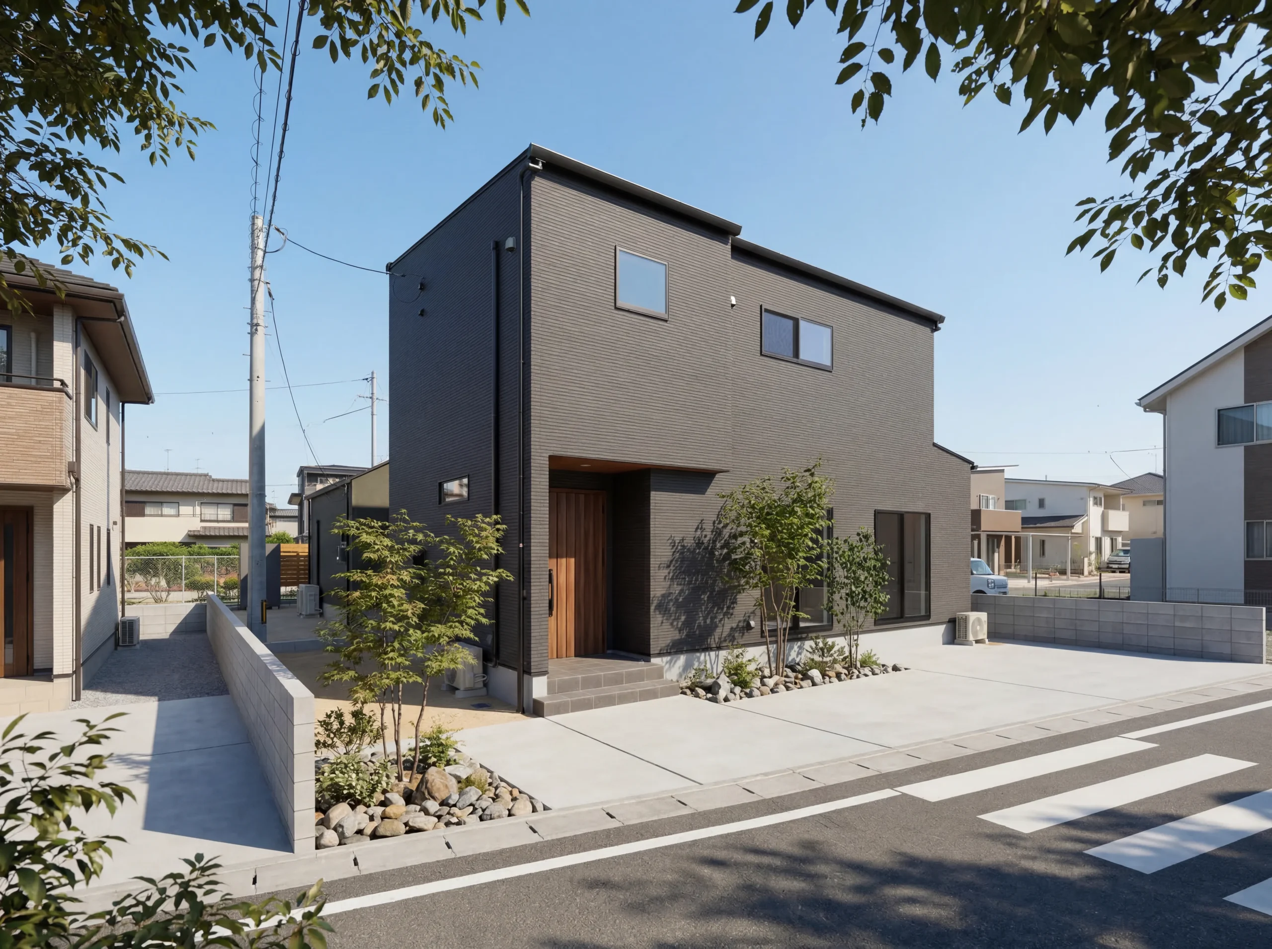 【岡山市南区】　片付け上手なキッチンと、リビングにハンモックがある遊び心あふれる家　No.052