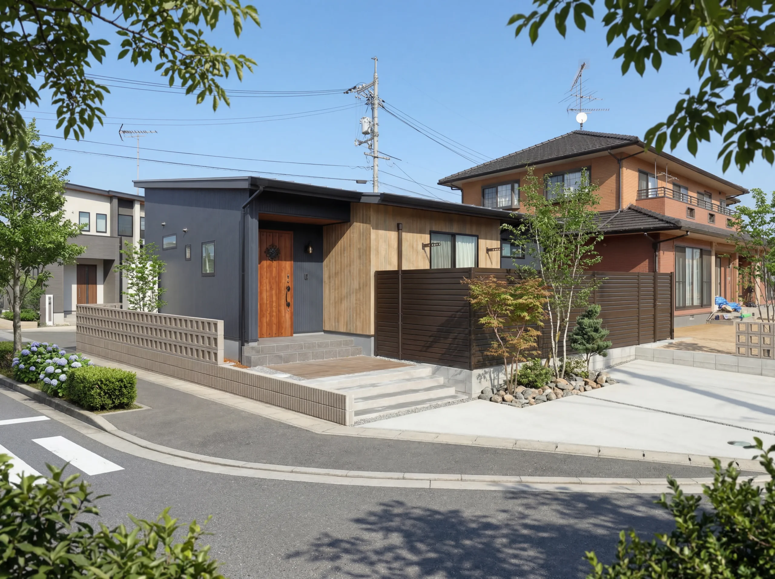 【倉敷市】　外からの目線を感じにくい、中庭のある平屋住宅　No.019